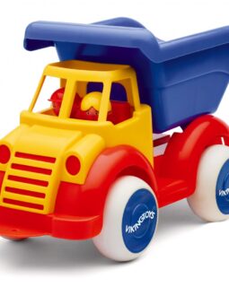 VIKING TOYS POJAZD SUPER JUMBO WYWROTKA Z FIGURKAMI (DUŻA)