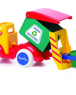 VIKING TOYS POJAZD SUPER JUMBO ŚMIECIARKA Z FIGURKAMI (DUŻA)