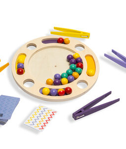 DREWNIANA GRA SENSORYCZNA ZIGZAG