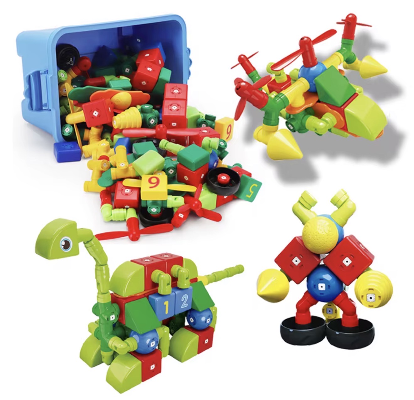 KLOCKI MAGNETYCZNE 138 EL.