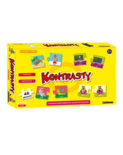 PUZZLE EDUKACYJNE KONTRASTY